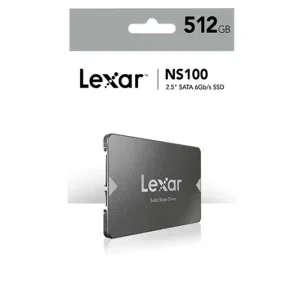 Lexar Ns100 2.5” Inch Sata Internal Ssd 512gb.