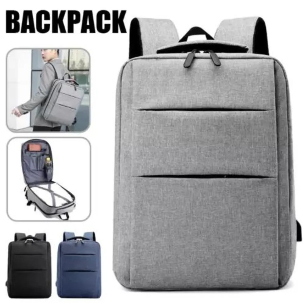 Double zipper sports backpack