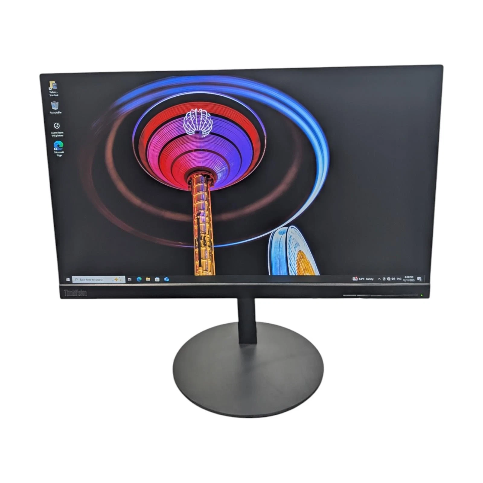 Lenovo T22i-20 22 inch edge to edge monitor with hdm display n vga ports